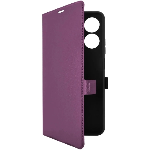 Чехол Book Case для Realme Note 60/60X фиолетовый, Borasco