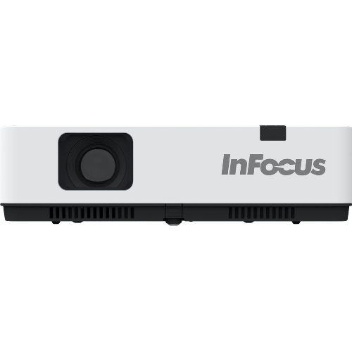 Проектор INFOCUS IN1049 3LCD, 5000 lm, WUXGA, 1.371.65:1, 50000:1, (Full 3D), 16W, 2хHDMI 1.4b, VGA in, CompositeIN, 3,5 мм audio IN, RCAx2 IN, USB-A, VGA out, 3,5 audio OUT, RS232, Mini USB B serv, RJ45, 3,3 кг