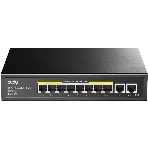 Коммутатор Cudy GS1010PE (L2) 10x1 Гбит/с 8PoE+ 120W неуправляемый