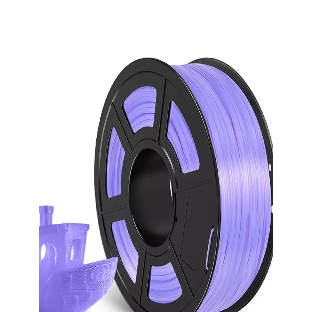 Филамент NVPrint TPU Trans. Purple для 3D печати диаметр 1.75мм длина 165 метров масса 0,5 кг