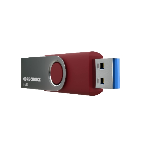 Флешка USB More Choice (4610196407574) MF16-4 USB 16 Gb 2.0 Red