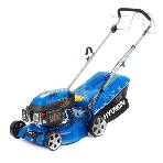 Бензиновая газонокосилка HYUNDAI L 4310S двигатель HYUNDAI ICV150,4-х такт, 3,5 л.с./149 см3, 43 см, 225-75 мм, 32 кг