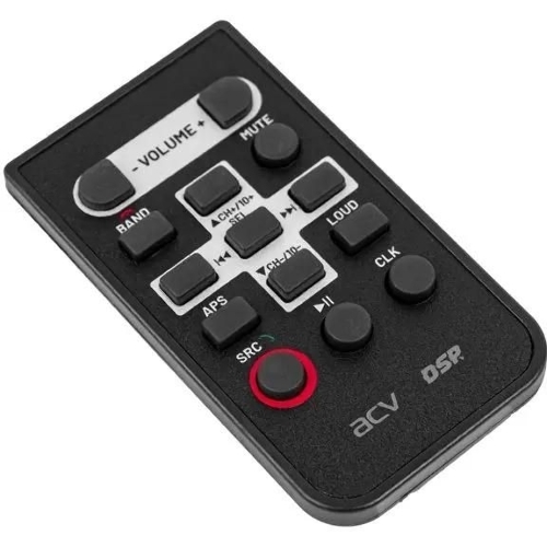 Автомагнитола ACV ADX-903BM, 1 DIN, Bluetooth, USB Type-A, AUX, пульт ДУ