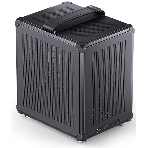 Компьютерный корпус JONSBO C6-ITX Black ITX без БП, боковая панель из закаленного стекла, mini-ITX, черный