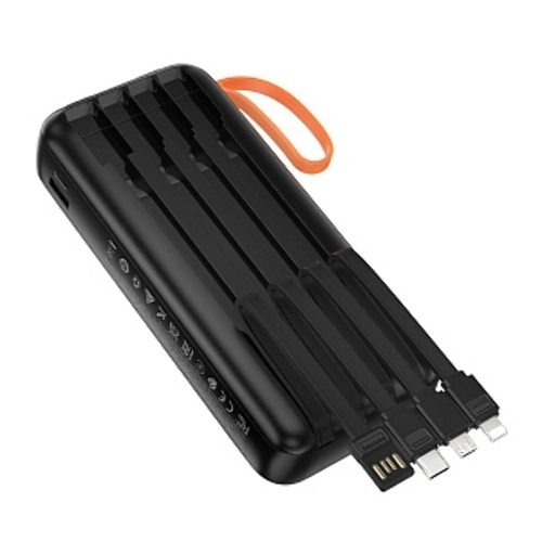 Портативный аккумулятор HOCO (6942007653374) J151A 20000mAh 1USB+1Type-C 2.0A, черный