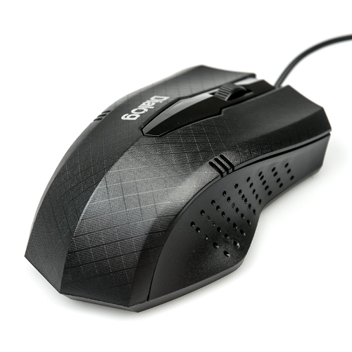 Мышь проводная Dialog Pointer MOP-09U черный, 800 dpi, USB, кнопки - 3