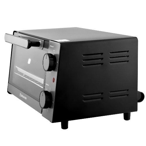 Мини-печь BRAYER BR2600 1200 Вт, 9 л, серебристый