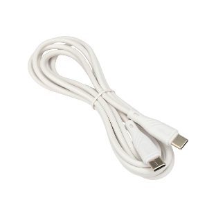 Кабель USB2.0 Cablexpert CCB-USB2-CMCMO1-2MW, TypeC/TypeC, Classic 0.1, 3A, 60Вт, PD/QC3.0, медь, 2м, белый, коробка