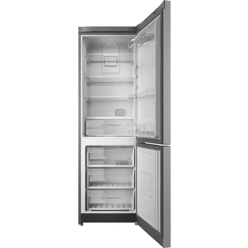 Холодильник Indesit ITS 5180 G серебристый двухкамерный 220/78л морозилка снизу, No Frost