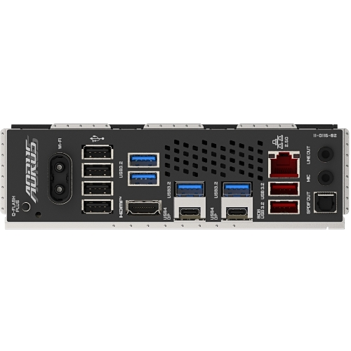 Материнская плата Gigabyte X870 AORUS ELITE WIFI7, AM5, AMD X870, 4xDDR5, 4xSATA, 4xM.2, 1xPCI-E 5.0 x16, 1xPCI-E 4.0 x4, 1xPCI-E 3.0 x2, 1xHDMI, 1x 2.5Gb LAN, 4xUSB-A 3.2 Gen 1, 2xUSB-A 3.2 Gen 2, 4xUSB-A 2.0, 2xUSB-C 4.0, 2x3.5 мм, 7.1, ATX