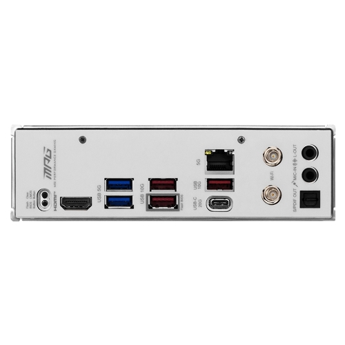 Материнская плата MSI MPG B850I EDGE TI WIFI, AM5, AMD B850, 2xDDR5, 2xSATA, 2xM.2, 1xPCIe 5.0 x16, 1xHDMI, 1x5Gb LAN, Wi-Fi 7, Bluetooth 5.4, 1xUSB-C 20Gbps, 3xUSB-A 10Gbps, 2xUSB-A 5Gbps, 2x3.5 мм, 7.1, Mini-ITX