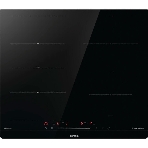 Встраиваемые индукционные панели Gorenje ISC645BSC Вид: индукционная, Тип установки: независимая, : черный, Материал варочной поверхности: стеклокерамика, Общее число конфорок: 4