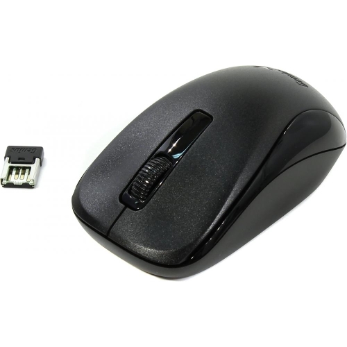 Мышь беспроводная Genius NX-7005 черный, 1200 dpi, радиоканал, USB, кнопки - 3