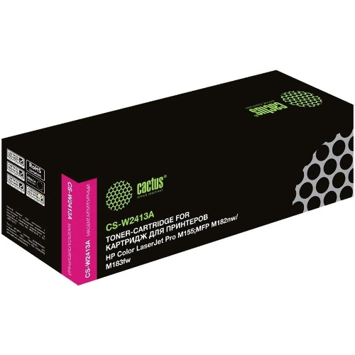 Картридж лазерный Cactus CSP-W2413A пурпурный (850 стр.) для HP Color LaserJet Pro M155;MFP M182nw/M183fw