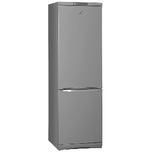 Холодильник Indesit ES 18 GA серебристый двухкамерный 233/85л морозилка снизу