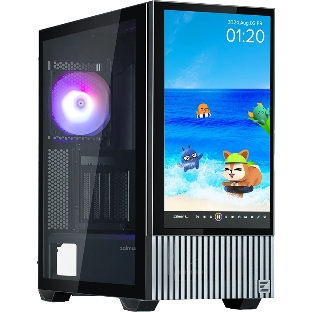 Компьютерный корпус Zalman Z10 DS без БП черный