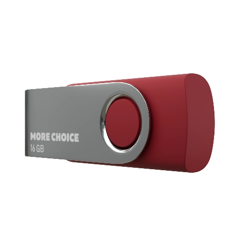 Флешка USB More Choice (4610196407574) MF16-4 USB 16 Gb 2.0 Red
