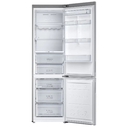 Холодильник Samsung RB37A5411SA графит двухкамерный 269/98л морозилка снизу, No Frost