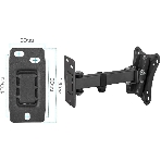 Кронштейн для телевизора Kromax CORBEL-2 черный, 10