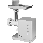 Мясорубка электрическая Haier HG-702 серебристый, 1900 Вт, 3.5 кг/мин, реверс, защита от перегрузки, насадки - 14