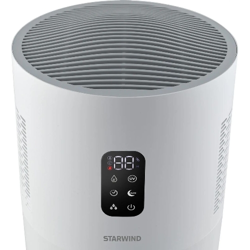 Мойка воздуха Starwind SAW5531 белый, 40 м², 4.5 л, фильтрация, ароматизация, гигростат