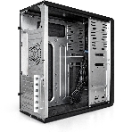 Компьютерный корпус Miditower ExeGate CP-603 Black, ATX, (CP400W, 80мм), 2хUSB+2хUSB 3.0, Audio