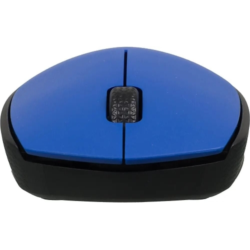 Мышь беспроводная Logitech M171 синий, 1000 dpi, радиоканал, USB, кнопки - 3