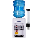 Кулер для воды Aqua Work 0.7-TKR, верхняя загрузка, нагрев 97 °С, без охлаждения, белый/черный