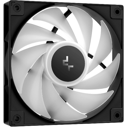 Кулер для процессора DEEPCOOL AG400 BK ARGb V2 черный 120мм алюминий+медь 2100rpm 31.6db 4-pin 220W 154мм