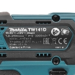 Гайковерт акк Makita TW141DZ (уд),12В,Li-ion,0-3200у\м,145Нм,квадрат1\2