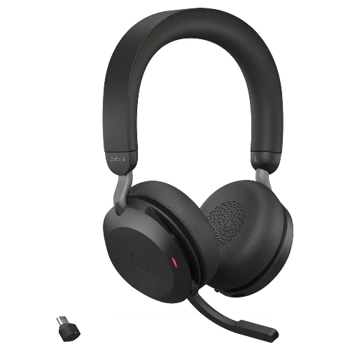 Гарнитура Jabra Evolve2 75 чёрный, беспроводная + проводная, Bluetooth, до 24 ч