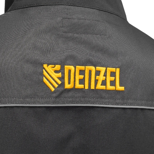 Куртка профессиональная рабочая Denzel 65% полиэстер 35% хлопок, XXXL