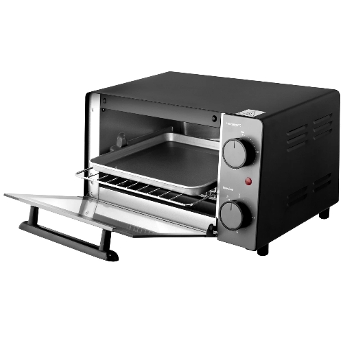 Мини-печь BRAYER BR2600 1200 Вт, 9 л, серебристый