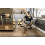 Строительный пылесос Karcher WD 2 Plus V-12/4/18 желтый, 1000 Вт, уборка сухая/сбор воды, пылесборник мешок/контейнер, 12 л