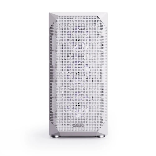 Компьютерный корпус ABR Quantum белый (1хUSB Type-C, 2хUSB 2.0, HD Audio, 4xRGb Fan, ATX, E-ATX)