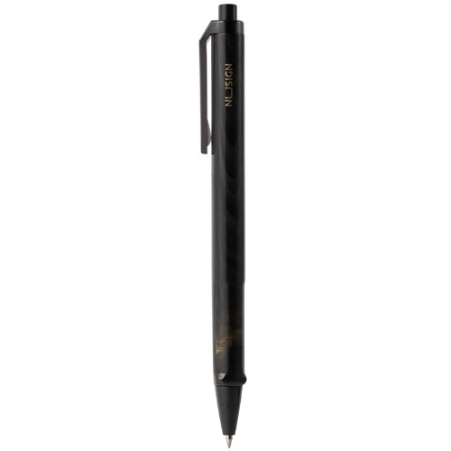 Ручка гелевая автоматическая Deli Nusign NS557C BLACK черный, d=0.5мм, черные чернила, 1 стержень, линия 0.5мм
