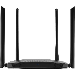 Роутер беспроводной Digma DWR-AC1201 AC1200 10/100BASE-TX черный (упак.:1шт)