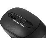 Мышь беспроводная A4Tech Fstyler FB10C черный, 2000 dpi, радиоканал, Bluetooth, USB, кнопки - 4