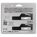 Оперативная память Patriot Viper Elite 5 Ultra, DDR5, 64GB (2x32GB), 6000 MHz, CL28, с радиатором, чёрный
