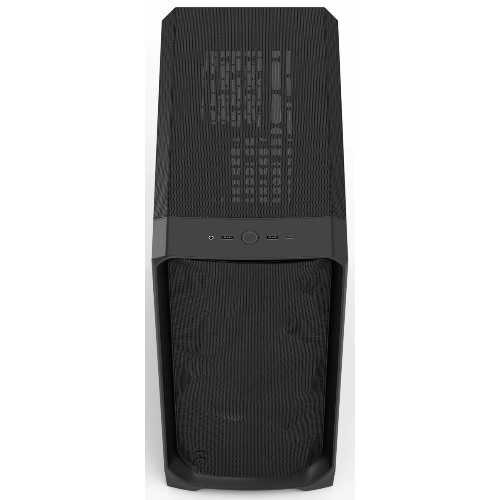 Корпус Fractal Design Meshify 3 Black Solid, Midi-Tower, чёрный, 3 x 140 мм