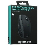Мышь беспроводная Logitech MX Anywhere 2S графитовый, 4000 dpi, радиоканал, Bluetooth, USB, кнопки - 6