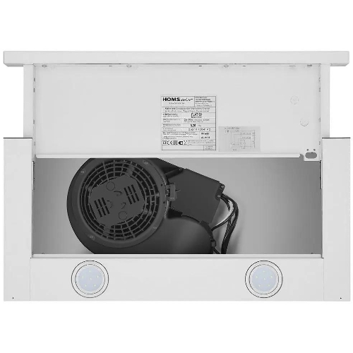Вытяжка телескопическая HOMSair Flat 60 белый, 60 см, 520 куб. м/ч, 47 дБ