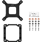 Кулер для процессора DEEPCOOL AG400 BK ARGb V2 черный 120мм алюминий+медь 2100rpm 31.6db 4-pin 220W 154мм