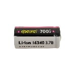 Аккумулятор 16340 3.7В Li-Ion 700 мАч без платы защиты BL-1 ФАZА 5039087