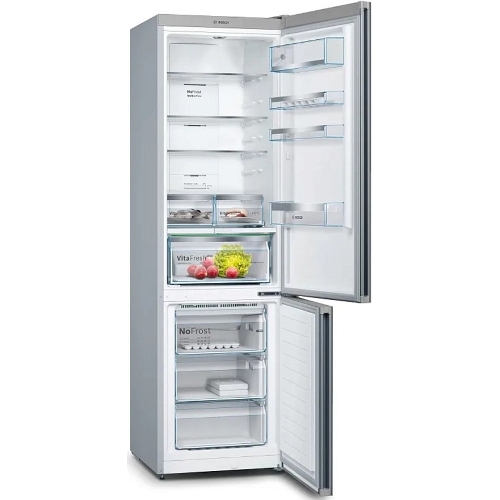 Холодильник Bosch KGN39LB30U черный двухкамерный 290/110л морозилка снизу, No Frost