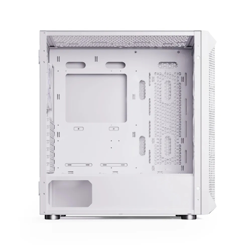 Компьютерный корпус ABR Quantum белый (1хUSB Type-C, 2хUSB 2.0, HD Audio, 4xRGb Fan, ATX, E-ATX)