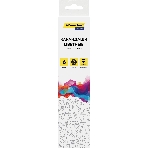 Карандаши цветные Silwerhof Color 2.6 мм, шестигранный профиль, пластик, ассорти, 6 цветов, коробка с европодвесом