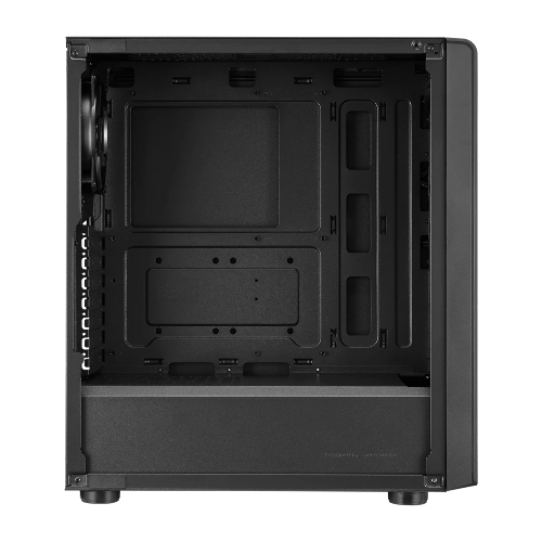 Компьютерный корпус без блока питания Cooler Master Elite 500, 2xUSB3.2, 1x120Fan, w/o PSU, Black, w/o ODD, Window TG left panel, ATX