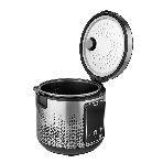 Мультиварка Centek CT-1499 черный/сталь, 900 Вт, 5.0 л, 25 программ, мультиповар, антиприг. покрытие