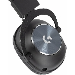 Гарнитура Logitech G PRO X чёрный, беспроводная, USB, подвижный микрофон, отсоединяемый кабель 2 м